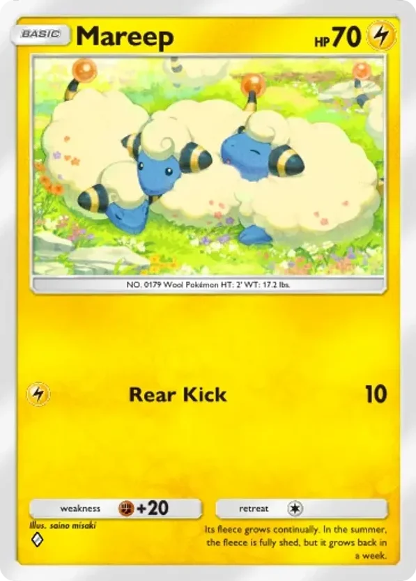 Mareep · Mega Rising
