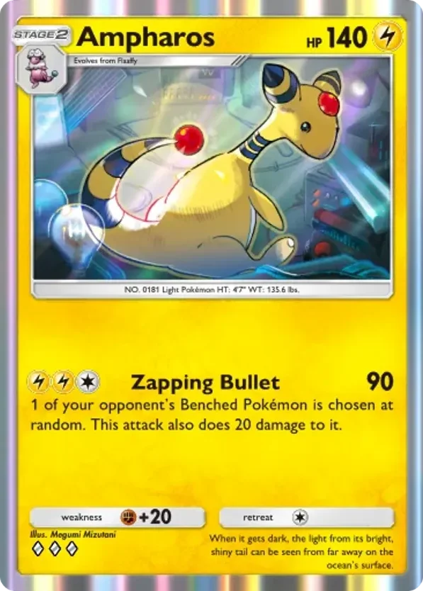 Ampharos · Mega Rising