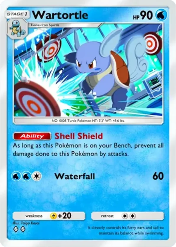 Wartortle · Crimson Blaze