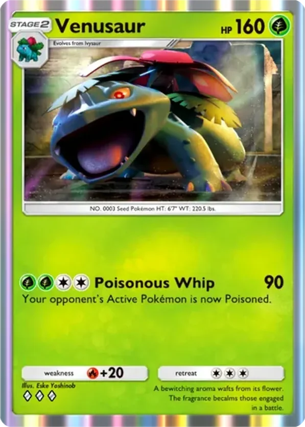 Venusaur · Crimson Blaze