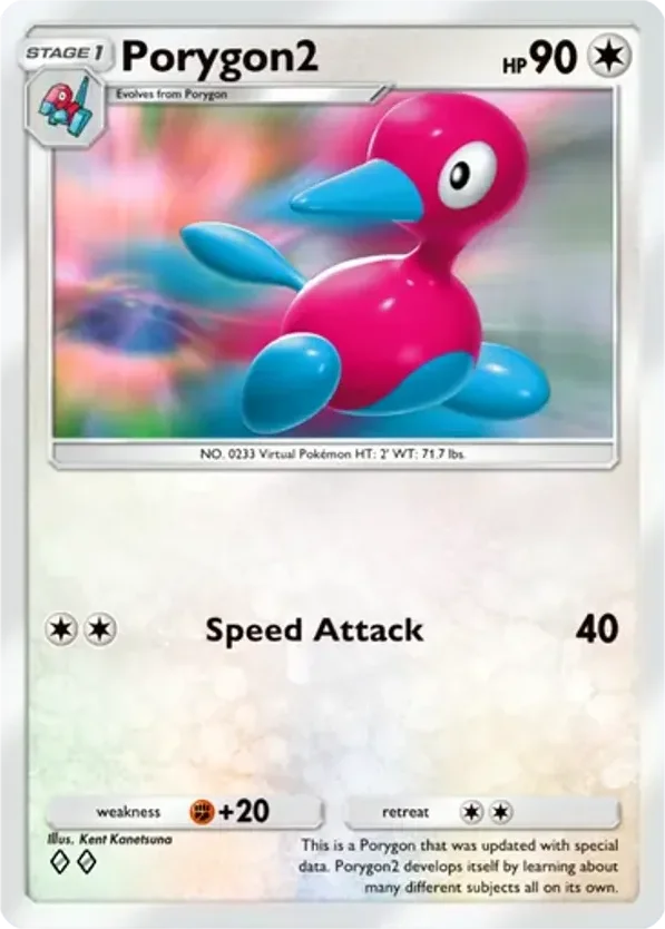 Porygon2 · Crimson Blaze
