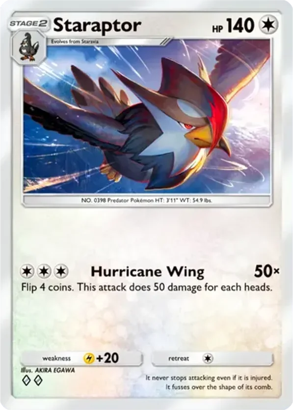 Staraptor · Crimson Blaze