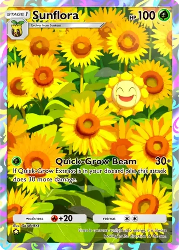 Sunflora · Crimson Blaze