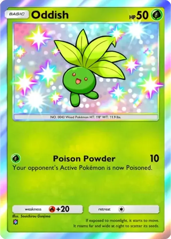 Oddish · Crimson Blaze