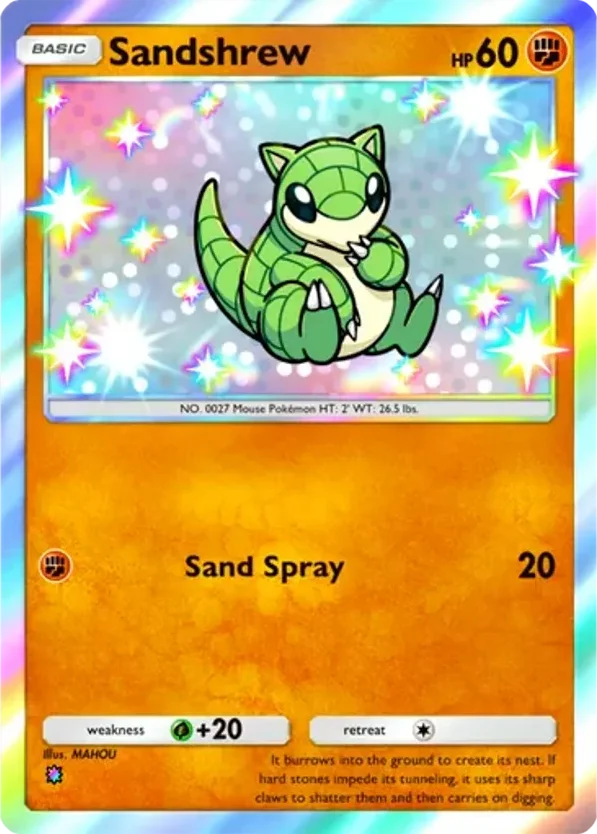 Sandshrew · Crimson Blaze