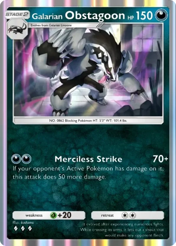 Galarian Obstagoon · Fantastical Parade