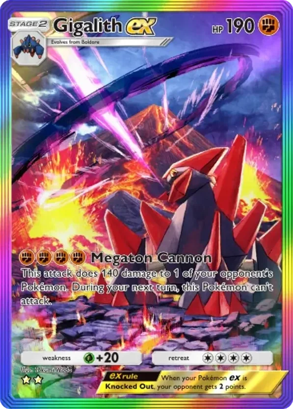 Gigalith ex · Fantastical Parade