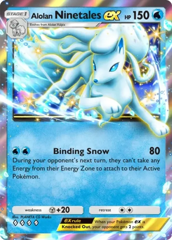 Alolan Ninetales ex · Fantastical Parade