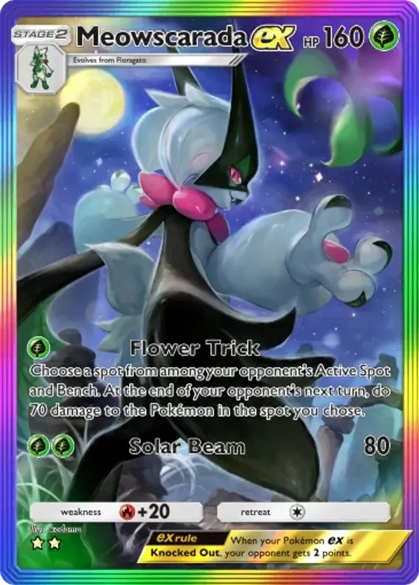 Meowscarada ex · Paldean Wonders