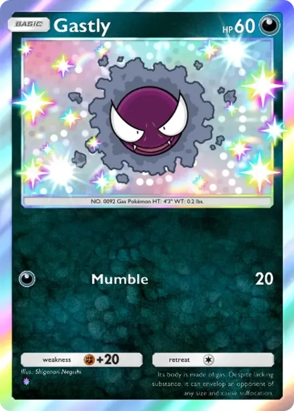 Gastly · Mega Shine