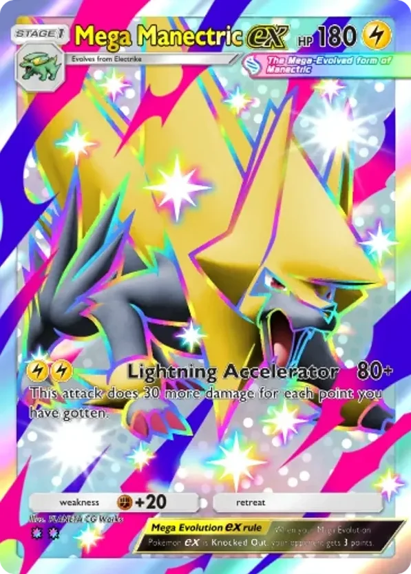 Mega Manectric ex · Mega Shine
