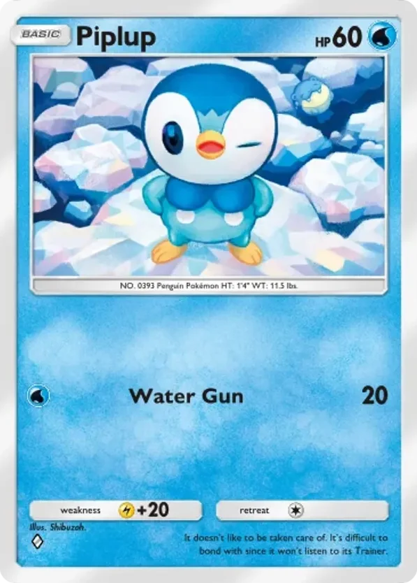 Piplup · Mega Shine