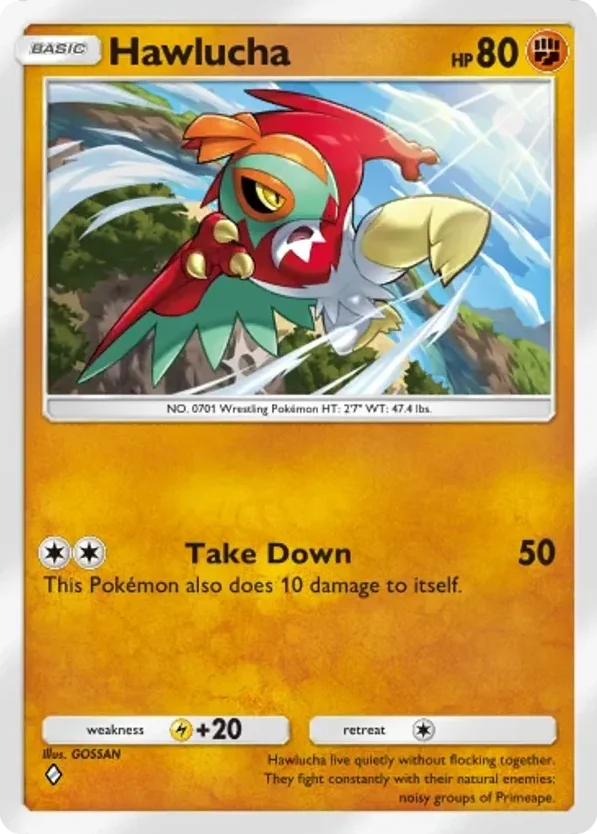 Hawlucha · Mega Shine