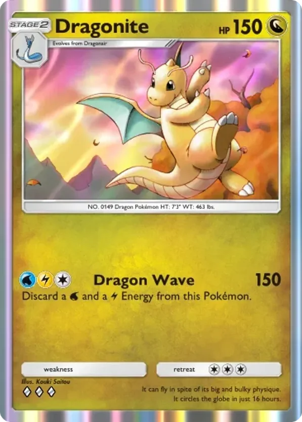 Dragonite · Mega Shine