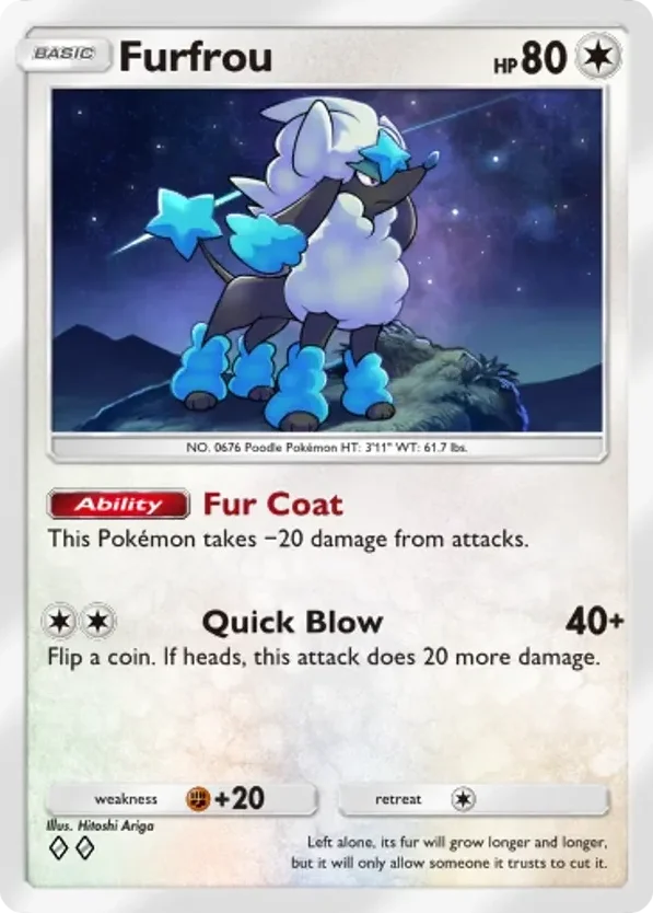 Furfrou · Mega Shine