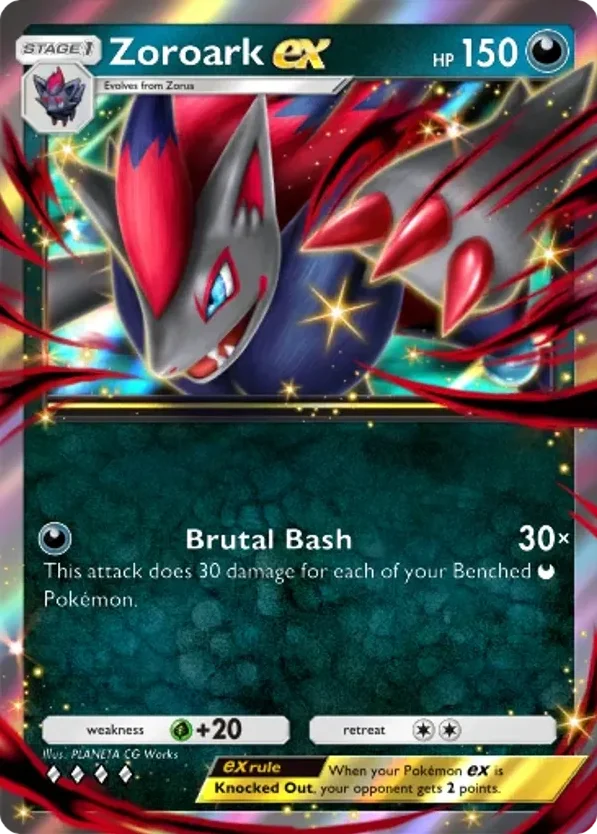 Zoroark ex · Pulsing Aura