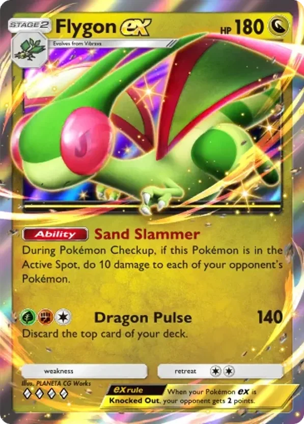 Flygon ex · Pulsing Aura