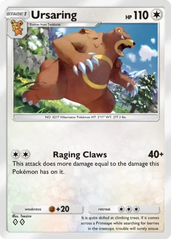 Ursaring · Pulsing Aura