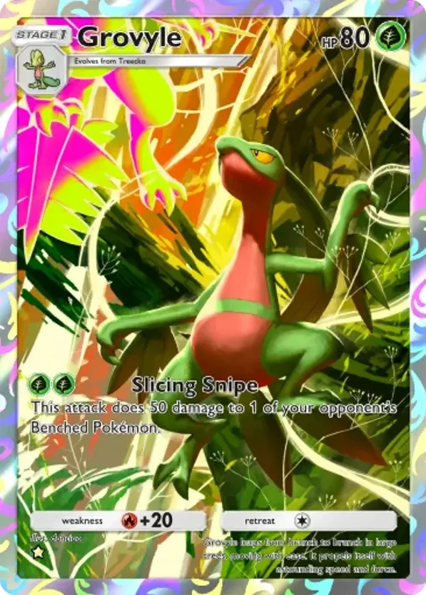 Grovyle · Pulsing Aura