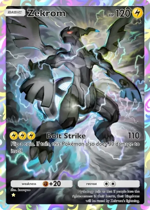 Zekrom · Pulsing Aura