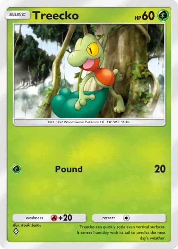 Treecko · Pulsing Aura