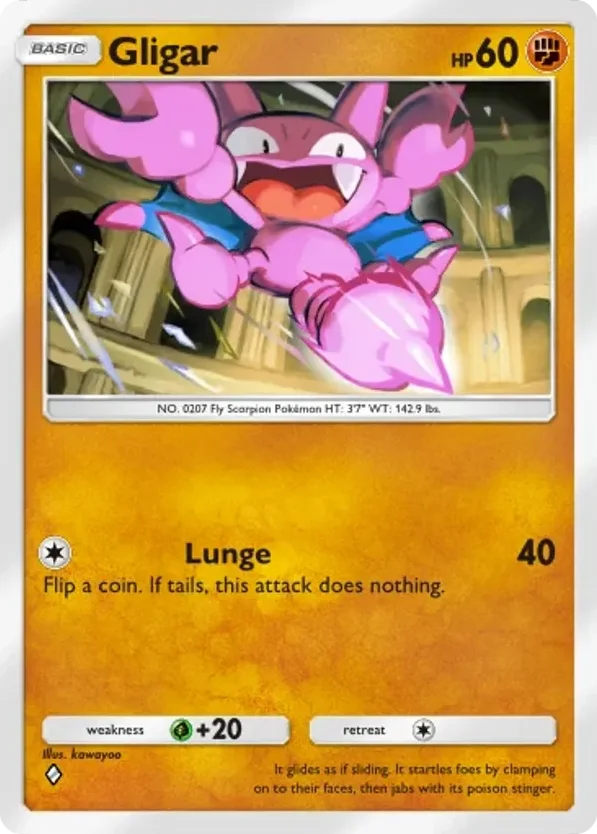Gligar · Pulsing Aura