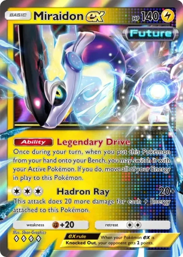 Miraidon ex · Paradox Drive