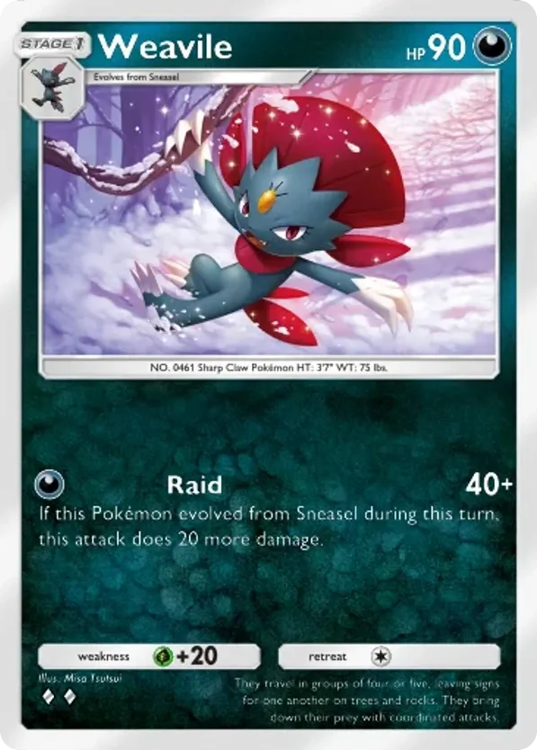 Weavile · Paradox Drive