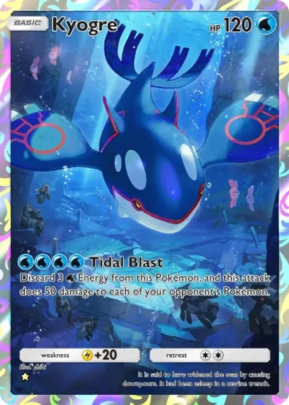 Kyogre · Ruler of the Skies