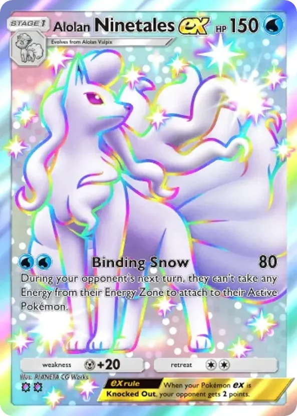 Alolan Ninetales ex · Ruler of the Skies