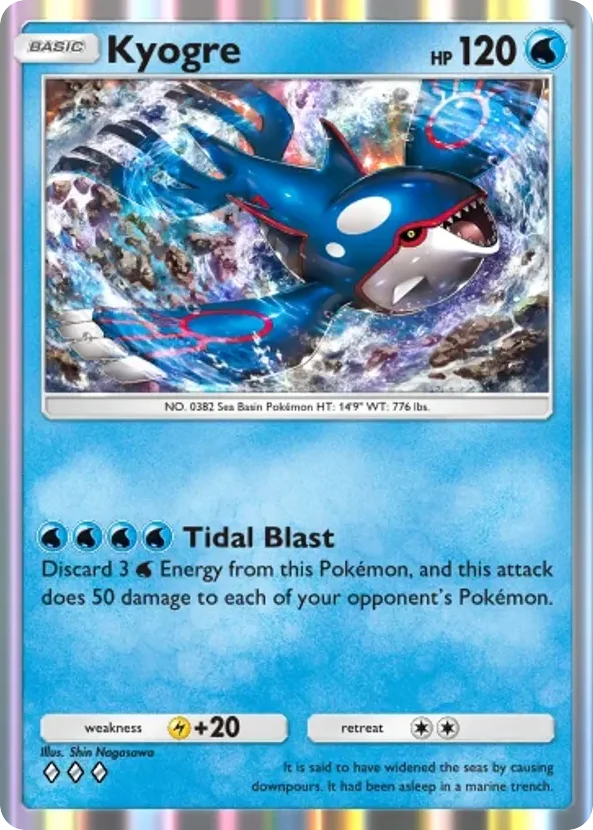 Kyogre · Ruler of the Skies