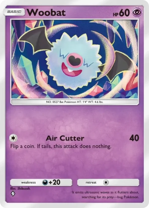 Woobat · Ruler of the Skies