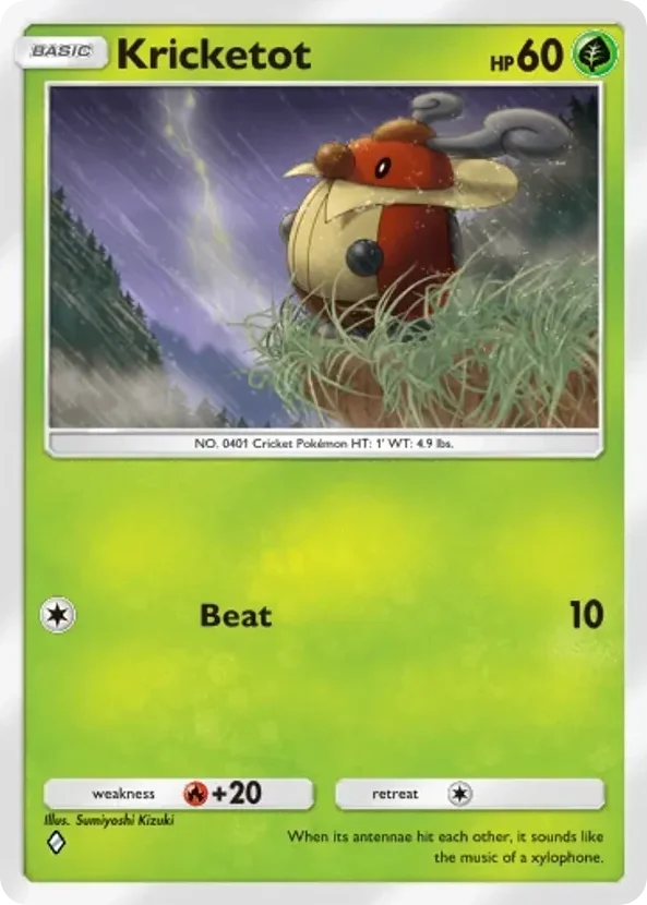 Kricketot · Ruler of the Skies