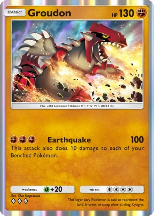 Groudon · Ruler of the Skies