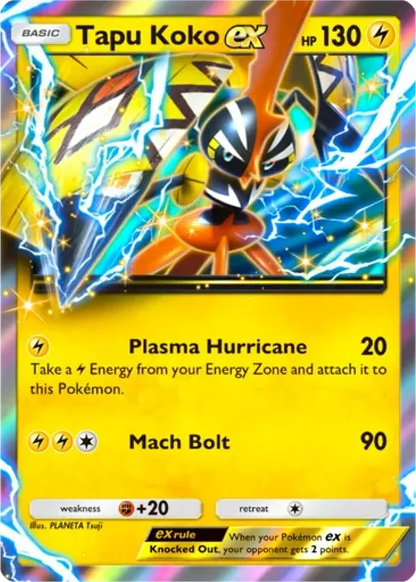 Tapu Koko ex · Promo-A