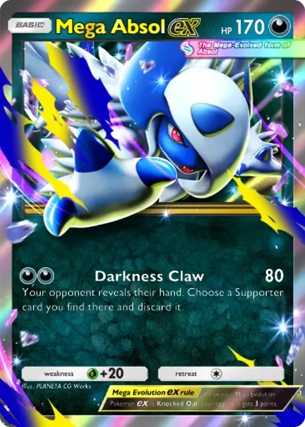 Mega Absol ex · Promo-B