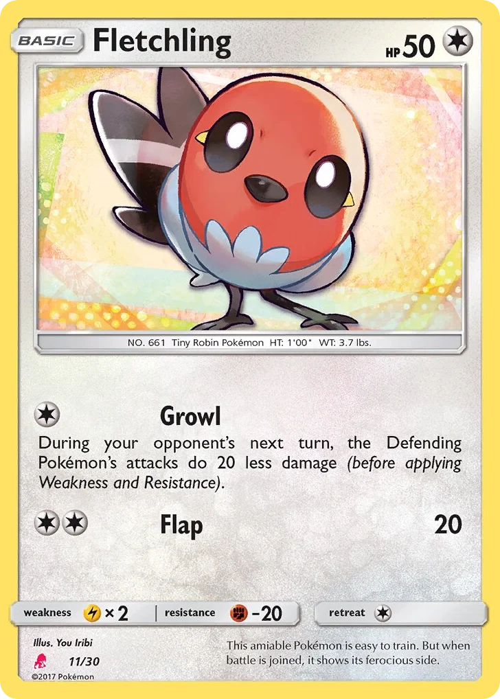 Fletchling · SM Trainer Kit Lycanroc