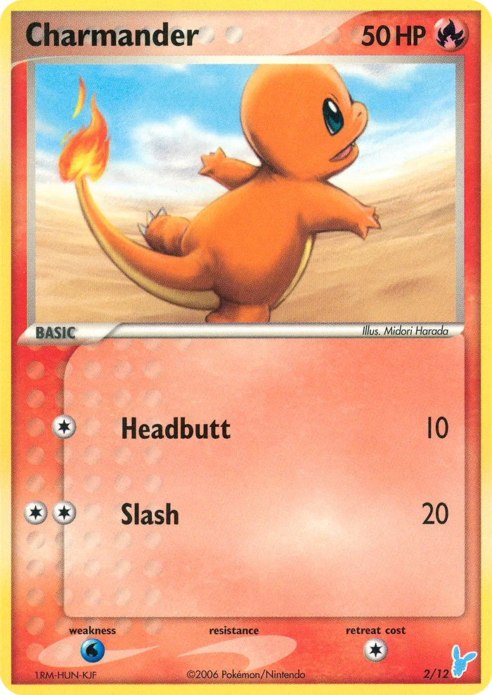Charmander · EX Trainer Kit 2 Minun