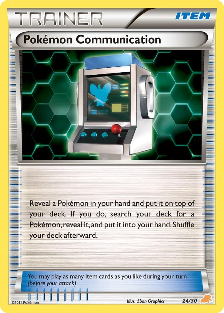 Pokémon Communication · BW Trainer Kit Excadrill