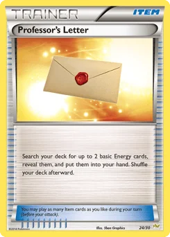 Professor's Letter