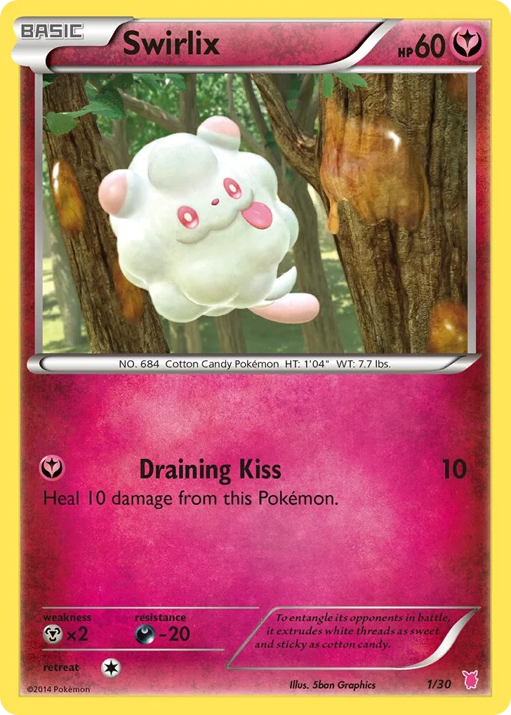 Swirlix · XY Trainer Kit Wigglytuff