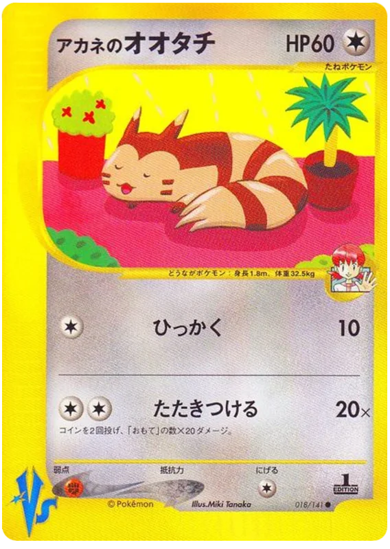 Whitney's Furret · Pokémon VS