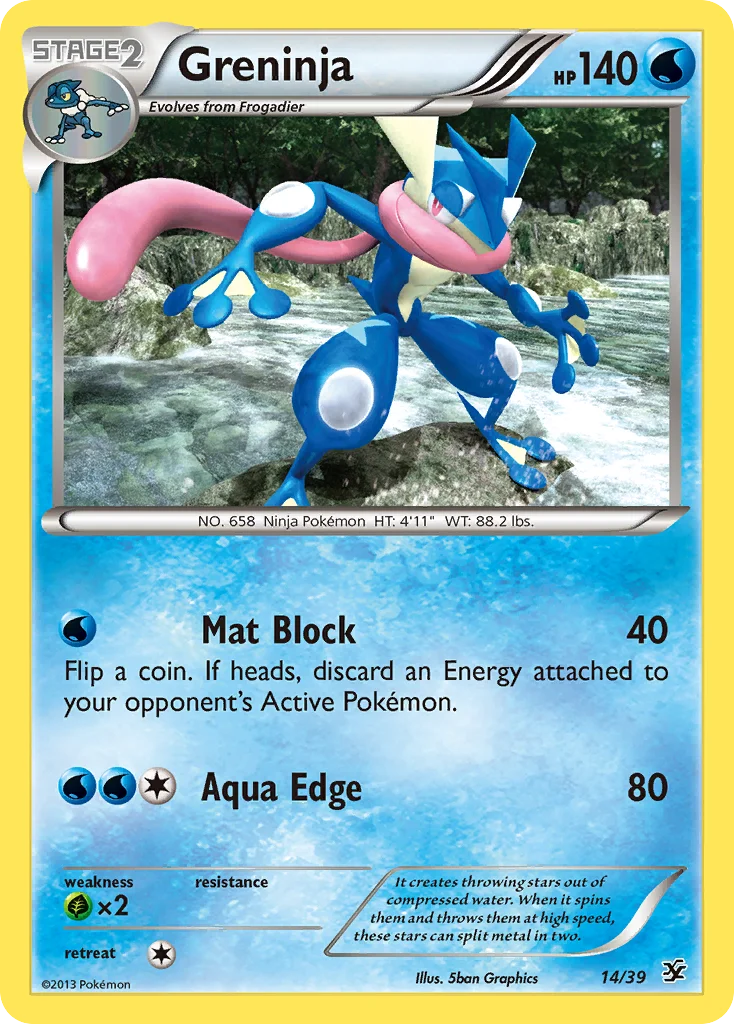 Greninja · Kalos Starter Set
