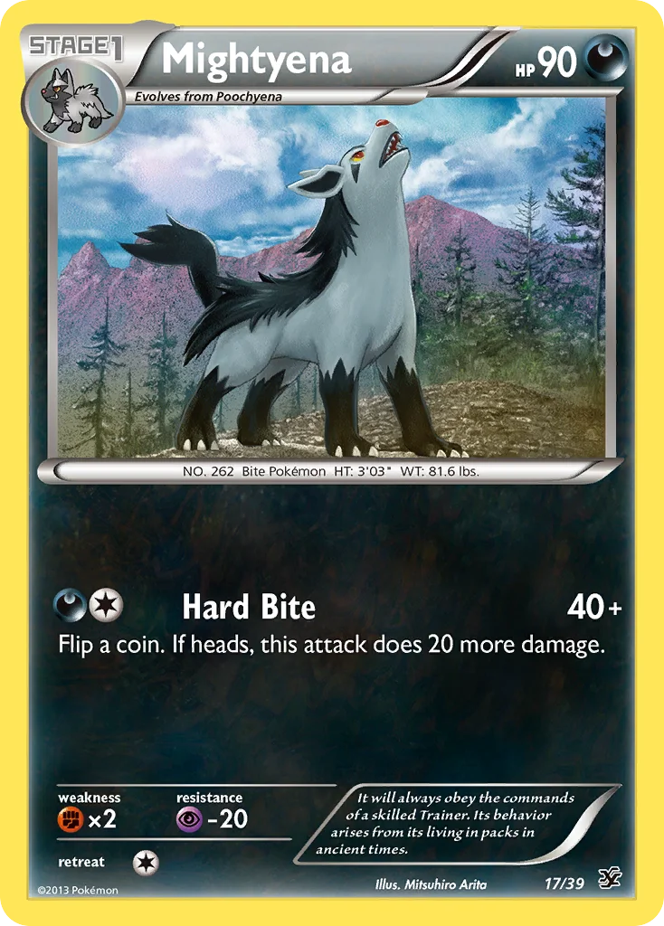 Mightyena · Kalos Starter Set