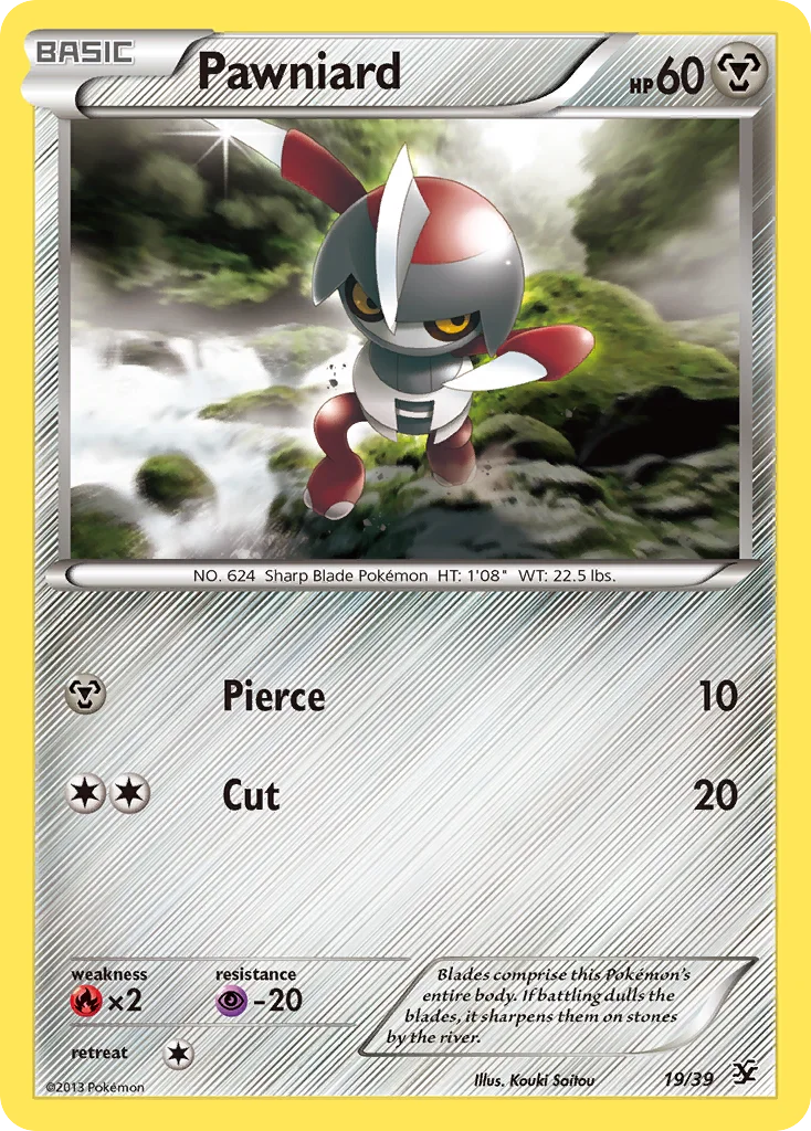 Pawniard · Kalos Starter Set