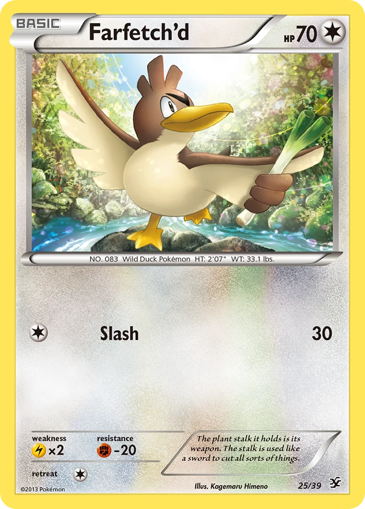 Farfetch'd · Kalos Starter Set