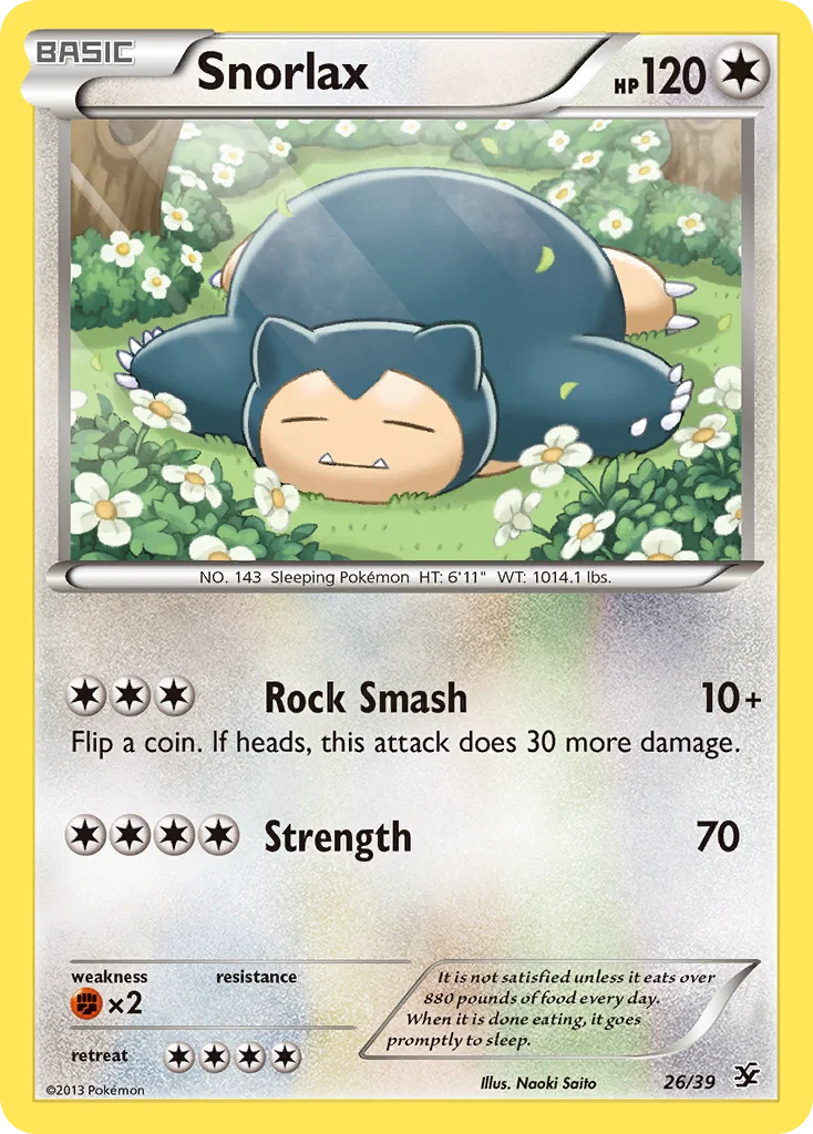 Snorlax · Kalos Starter Set