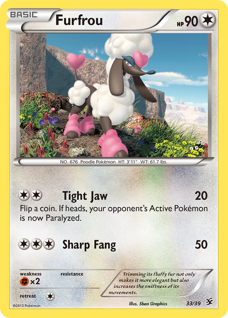 Furfrou · Kalos Starter Set