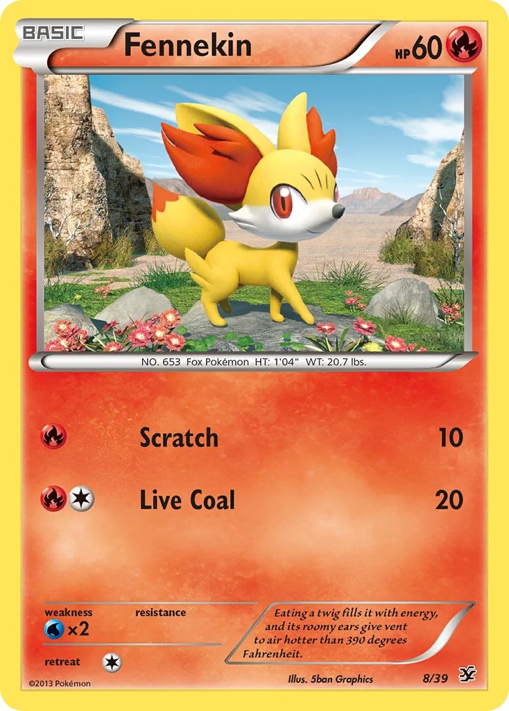 Fennekin · Kalos Starter Set