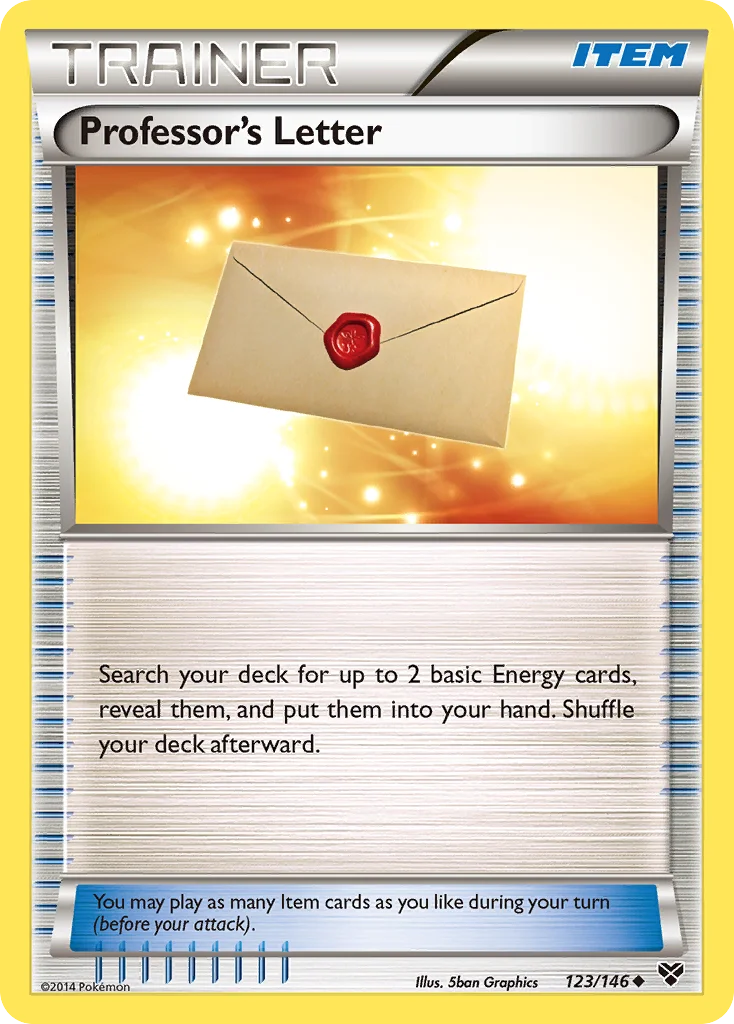 Professor's Letter · XY